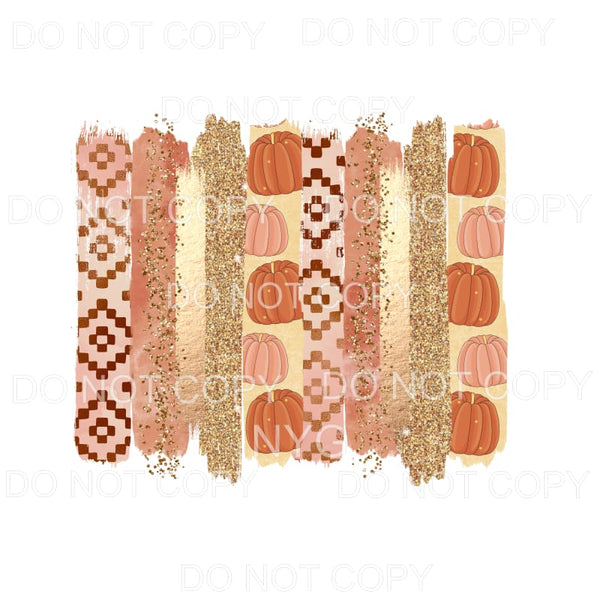 Fall Brush Strokes Sheet #2 Sublimation transfers - Heat 