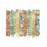 Fall Brush Strokes Sheet #3 Sublimation transfers - Heat 