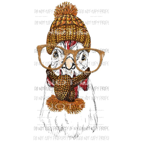 Fall chicken Sublimation transfers Heat Transfer