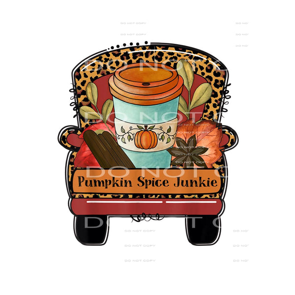 Fall Truck # 8760 sublimation transfers - Heat Transfer