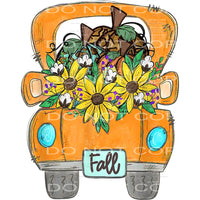 Fall Truck # 8761 sublimation transfers - Heat Transfer