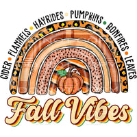 Fall Vibes # 8804 sublimation transfers - Heat Transfer