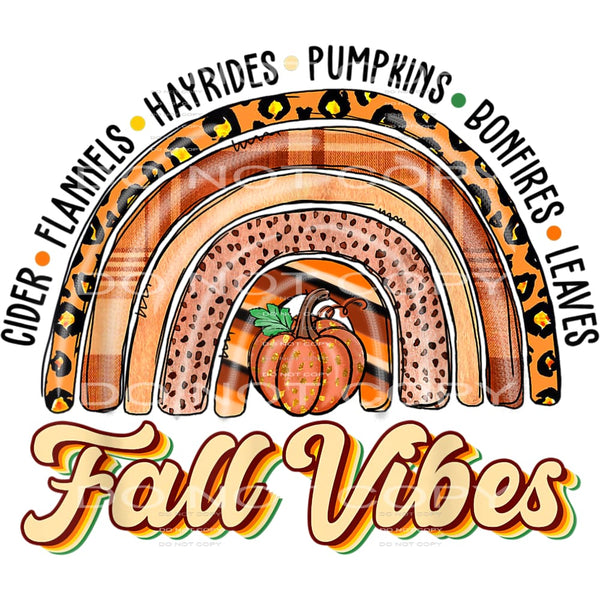 Fall Vibes # 8804 sublimation transfers - Heat Transfer
