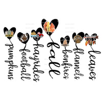 Fall Words # 1 Sublimation transfers - Heat Transfer