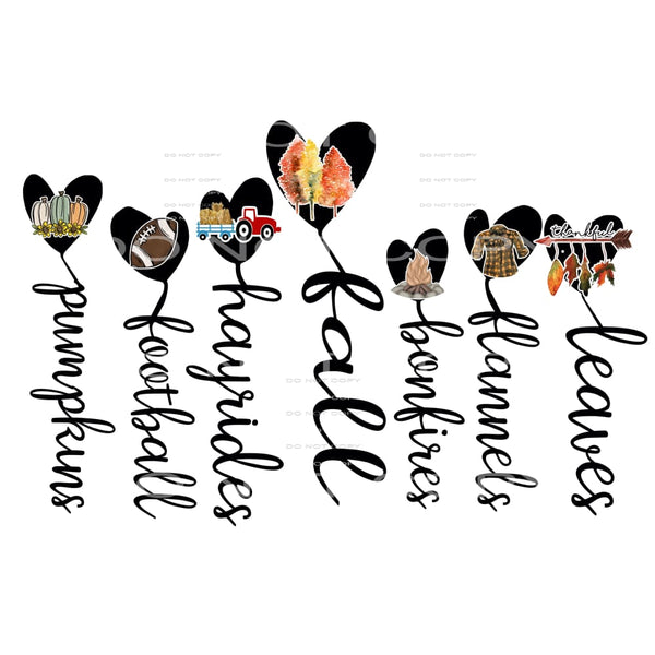 Fall Words # 1 Sublimation transfers - Heat Transfer