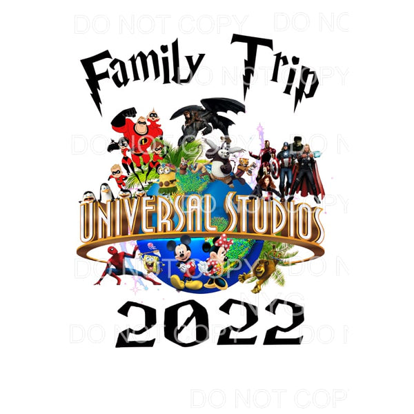 family trip 2022 # 7108 Sublimation transfers - Heat 