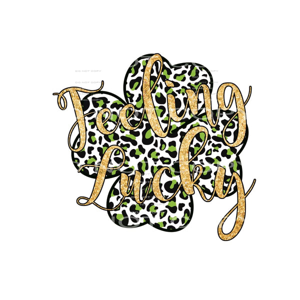 feeling lucky #4129 Sublimation transfers - Heat Transfer