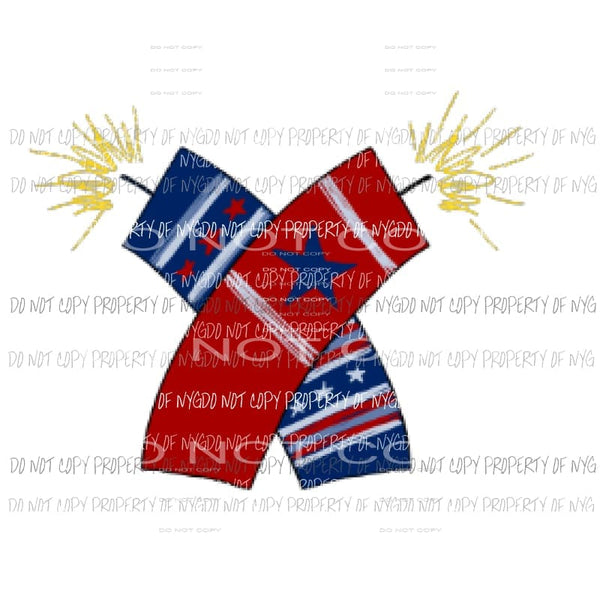 Firecracker Sublimation transfers Heat Transfer