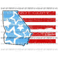 FLAG STATES no names All states in drop down menu sublimation transfer state Heat Transfer