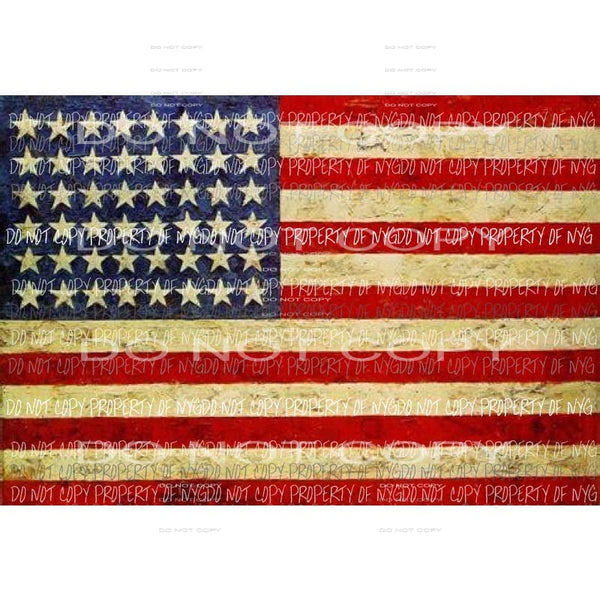 flag sublimation transfer Heat Transfer