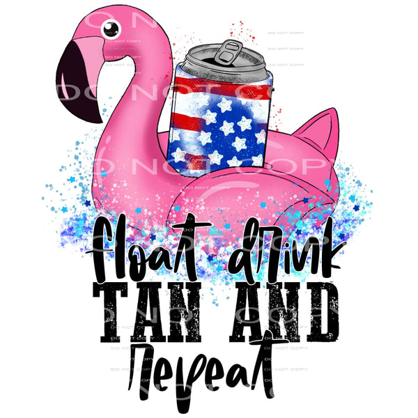 float drink tan and repeat #6956 Sublimation transfers - 