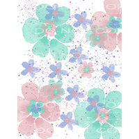floral #4901 Sublimation transfers - Heat Transfer