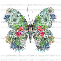 Floral Butterfly Sublimation transfers Heat Transfer