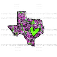 Flower States # 1 All states in drop down menu sublimation transfer state Heat Transfer