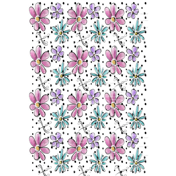 flowers #6549 Sublimation transfers - Heat Transfer