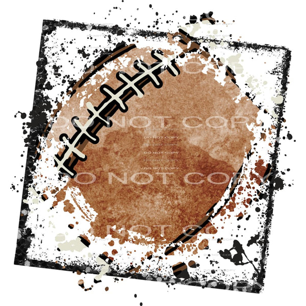 football #6599 Sublimation transfers - Heat Transfer