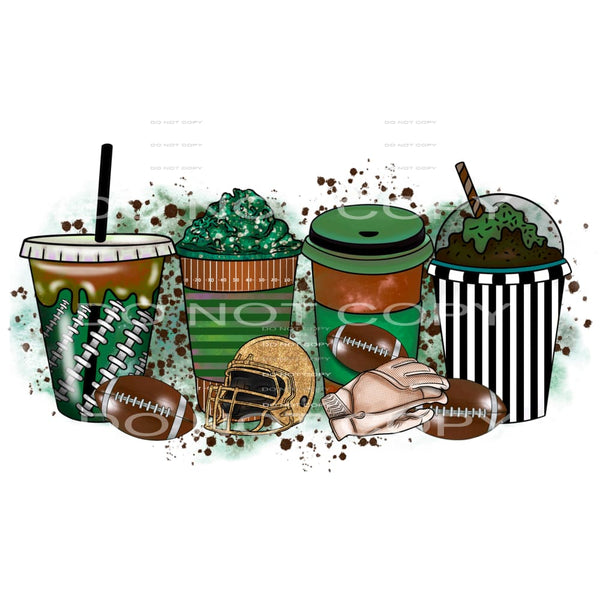 Football Drinks # 2113 Sublimation transfers - Heat Transfer