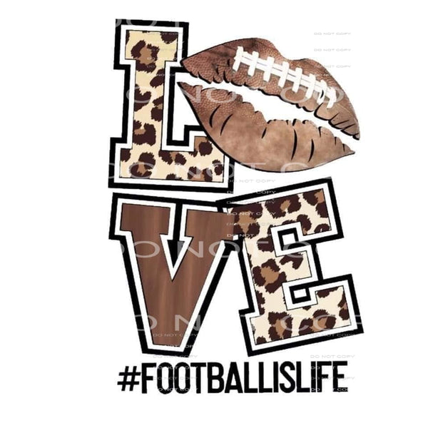 football is life #4244 Sublimation transfers - Heat Transfer