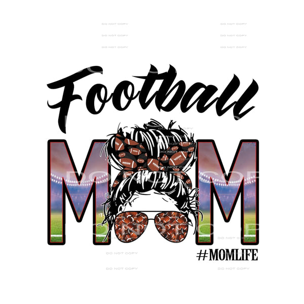 football mom #8576 Sublimation transfers - Heat Transfer