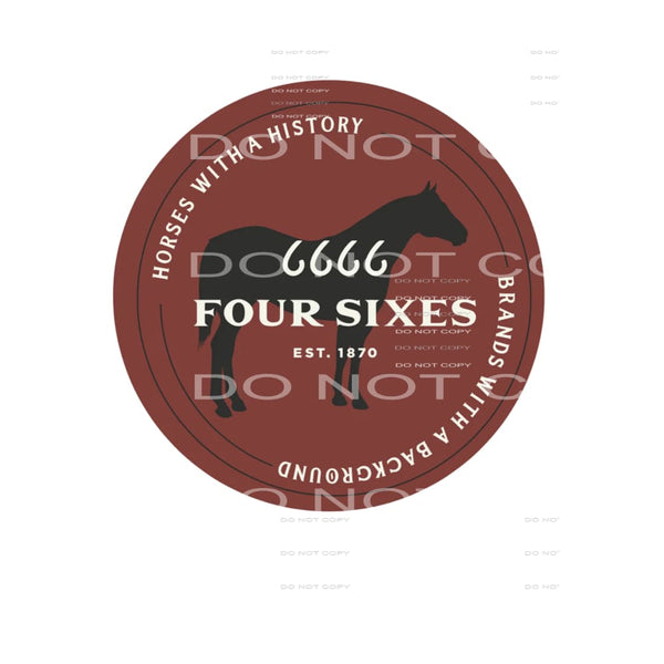four sixes # 2035 Sublimation transfers - Heat Transfer