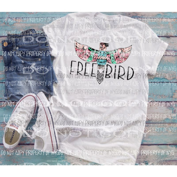 FREE BIRD Sublimation transfers Heat Transfer