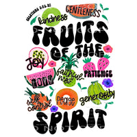Fruits Of The Spirit #4375 Sublimation transfers - Heat