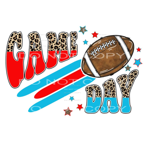 Game Day # 6640 Sublimation transfers - Heat Transfer