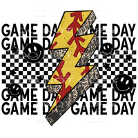 game day softball #8322 Sublimation transfers - Heat 