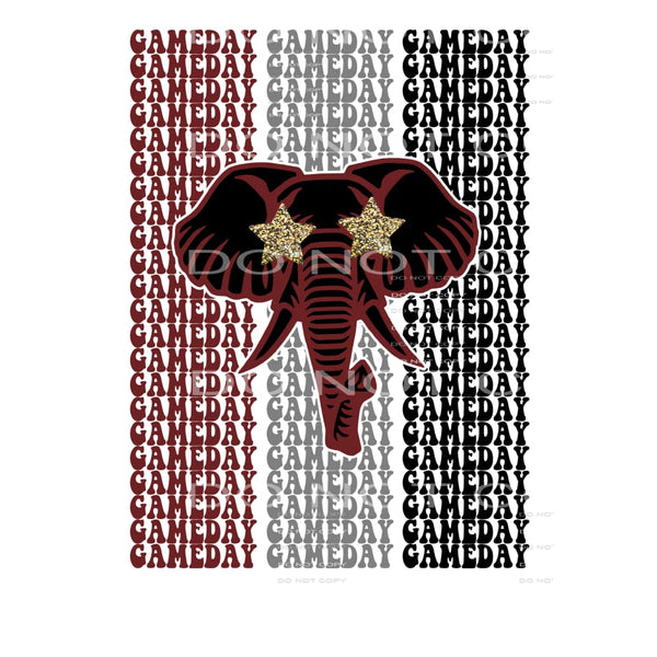 Gameday alabama # 2271 Sublimation transfers - Heat Transfer