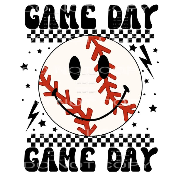 gameday baseball #7734 Sublimation transfers - Heat Transfer