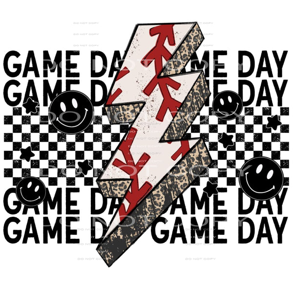 gameday baseball #8318 Sublimation transfers - Heat Transfer