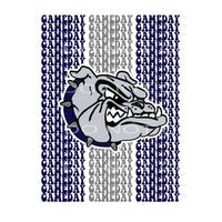 gameday bulldogs navy # 2277 Sublimation transfers - Heat 