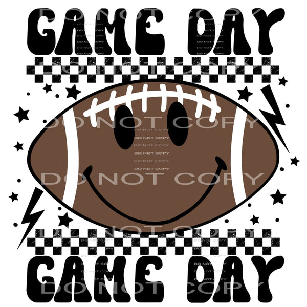 gameday football #7736 Sublimation transfers - Heat Transfer