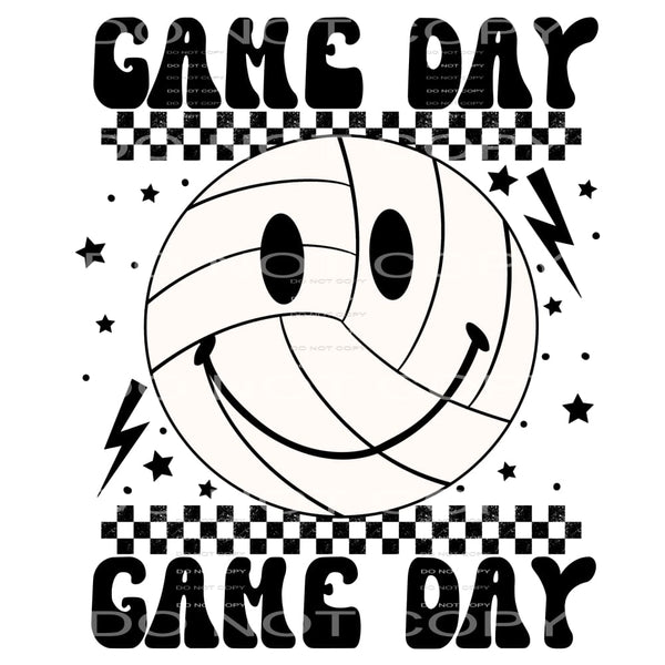 gameday volleyball #7741 Sublimation transfers - Heat 