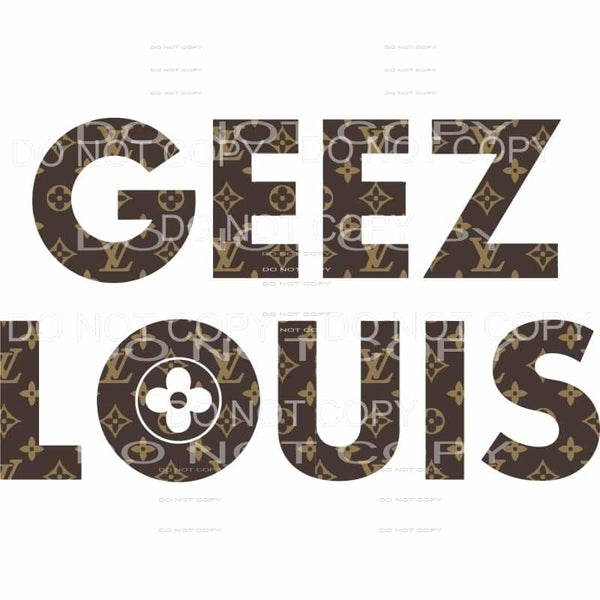 Louis Vuitton Alphabet Set A-Z – Southern Sublimation Transfers & Digital  Designs
