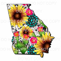 Gem Sunflower flowers STATES All states in drop down menu 