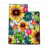 Gem Sunflower flowers STATES All states in drop down menu 
