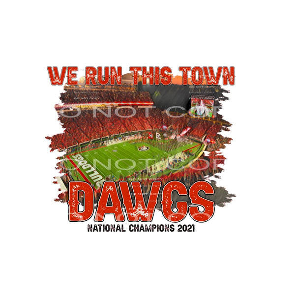 georgia bulldogs # 7116 Georgia national champs Sublimation 