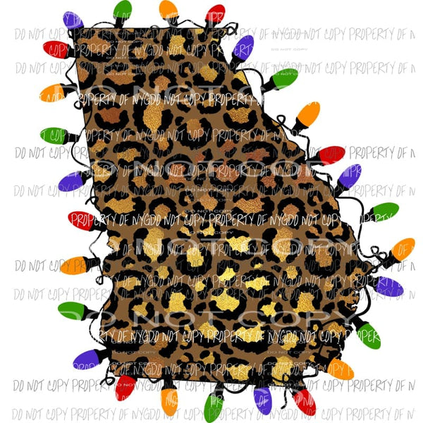 georgia cheetah light state Sublimation transfers Heat Transfer
