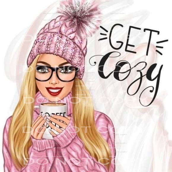 Get Cozy # 8084 Sublimation transfers - Heat Transfer
