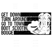 get down turn around #7241 Sublimation transfers - Heat 