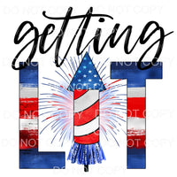 Getting Lit Firework Sublimation transfers - Heat Transfer