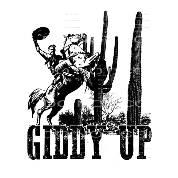 giddy up #4560 Sublimation transfers - Heat Transfer
