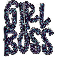girl boss #7634 Sublimation transfers - Heat Transfer