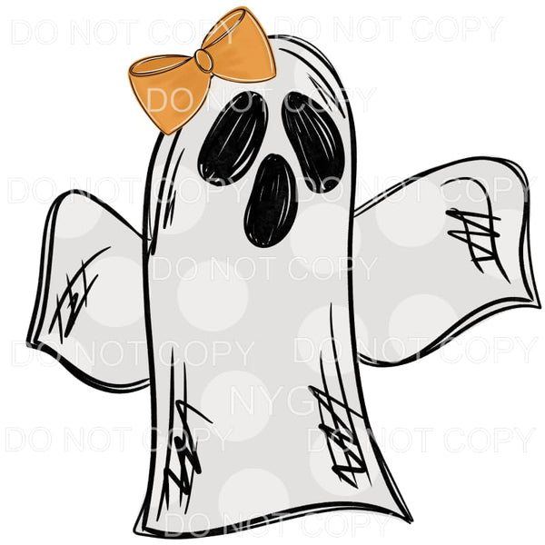 Girl Ghost # 119 Sublimation transfers - Heat Transfer