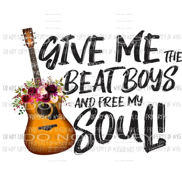 Give me the beat Sublimation transfers Heat Transfer
