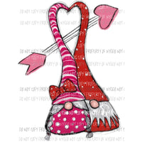 Gnome arrow Sublimation transfers Heat Transfer