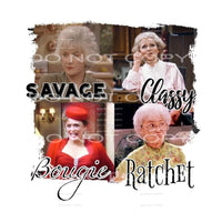 golden girls #5089 Sublimation transfers - Heat Transfer