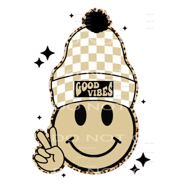 Good Vibes #4173 Sublimation transfers - Heat Transfer