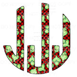 Grinch monogram letters put letters in notes please 